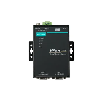 NPort 5250A-T 2-портовый усовершенствованный преобразователь RS-232/422/485 в Ethernet с расширенным диапазоном температур MOXA NPort 5250A-T 2-портовый усовершенствованный преобразователь RS-232/422/485 в Ethernet с расширенным диапазоном температур MOXA